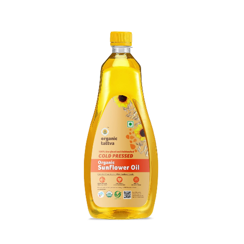 Organic Tattva Cold Pressed Organic Sunflower Oil