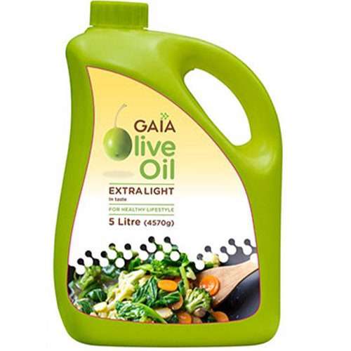 Gaia Extra Light Olive Oil Can