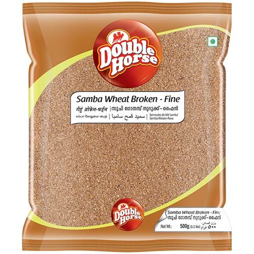 Double Horse Samba Wheat Rava