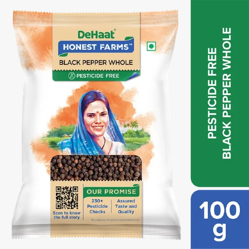 Dehaat Honest Farms Black Pepper Whole