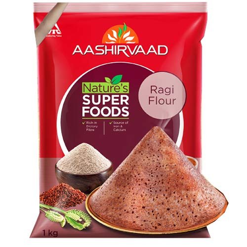 Aashirvaad Nature's Super Foods Ragi Flour Pouch