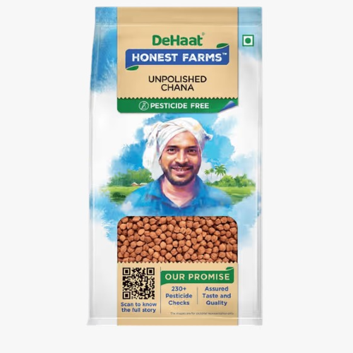 Dehaat Honest Farms Unpolished Chana