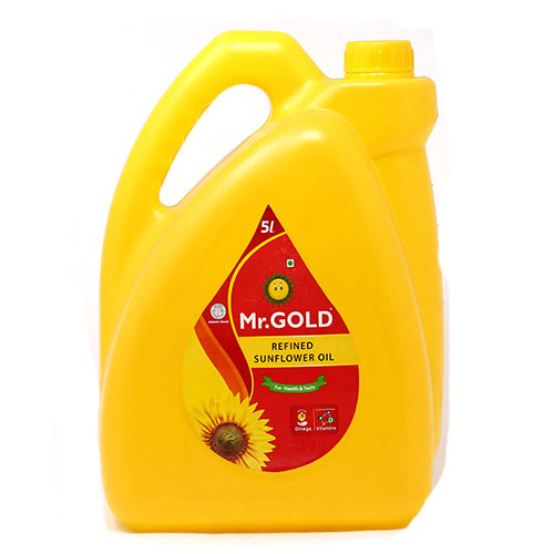 Mr.Gold Refined Sunflower Oil Can