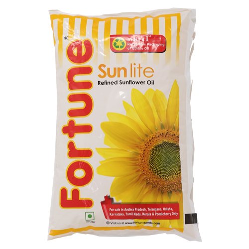 Fortune Sunlite Refined Sunflower Oil Pouch