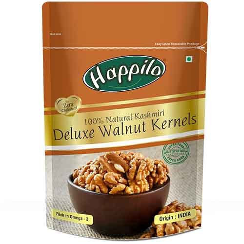 Happilo 100% Natural Kashmiri Deluxe Walnuts Kernels