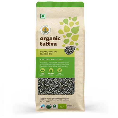 Organic Tattava Urad Whole Black