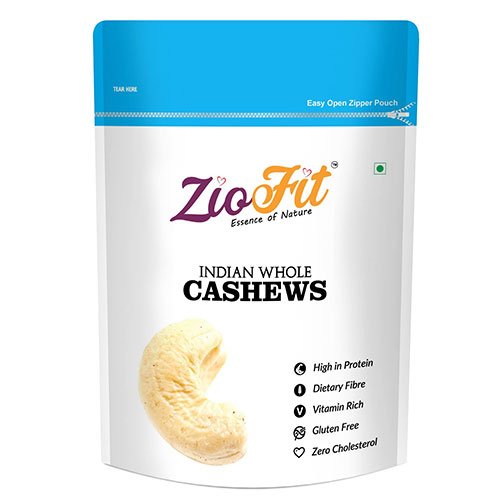 ZioFit Indian Whole Cashews