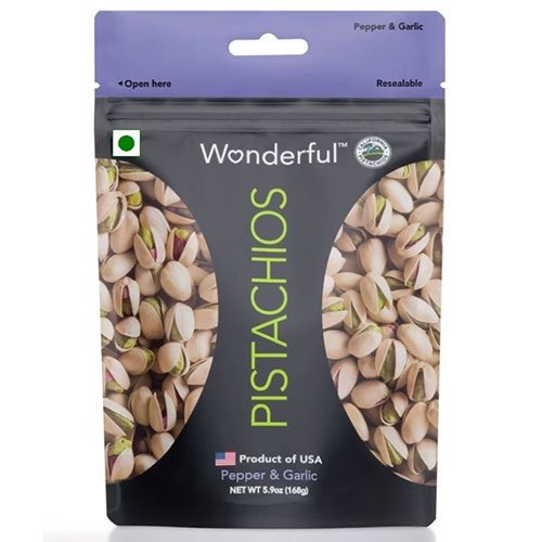 Wonderful Pistachios Garlic Pepper