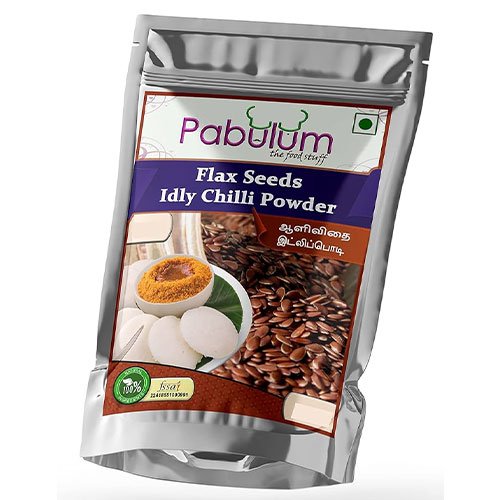 Pabulum Flax Seeds Idly Chilly Powder