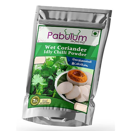 Pabulum Coriander Leaves Idly Chilly Powder