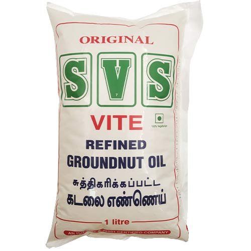 SVS Groundnut White Refined Oil