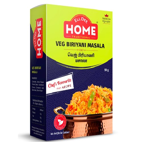 EllDee Home Veg Biriyani Masala