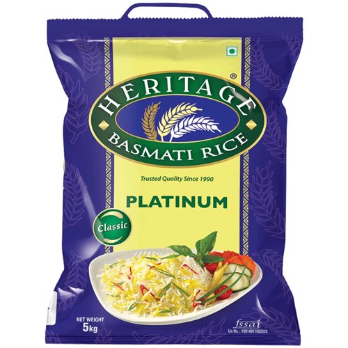 Heritage Platinum Basmati Rice