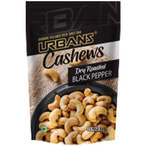 Urbans Cashews Roasted Black Pepper