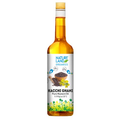 Nature Land Kachhi Ghani Pure Mustard Oil