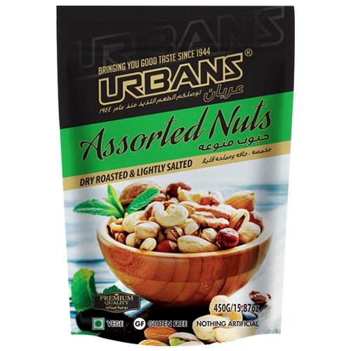 Urbans Assorted Nuts Dry Roasted Salt