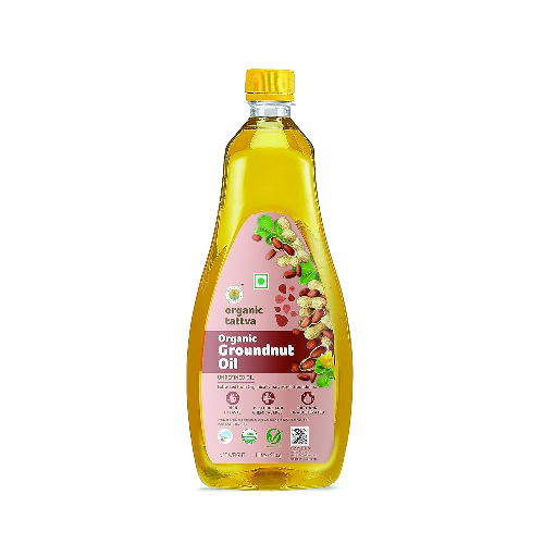Organic Tattva Cold Pressed Organic Groundnut Oil