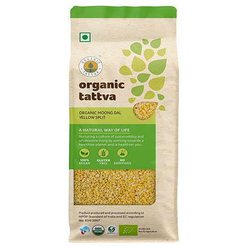 Organic Tattva Yellow Split Moong Dal