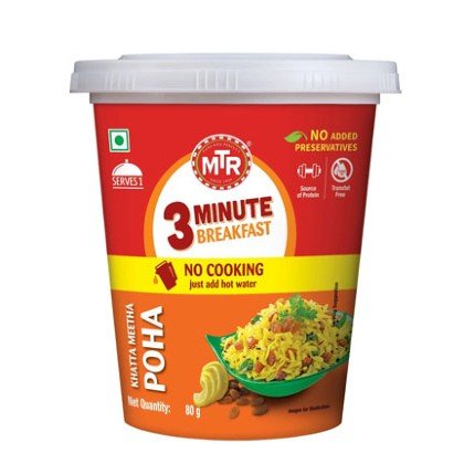 MTR 3 Minute Poha Cup