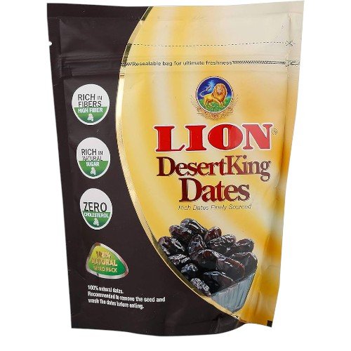 Lion Desert King Dates Box