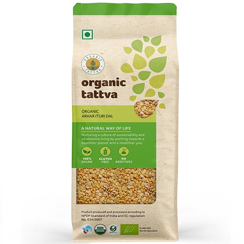 Organic Tattva Arhar Tur Dal