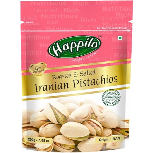 Happilo Roasted and Salted Premium Iranian Pistachios